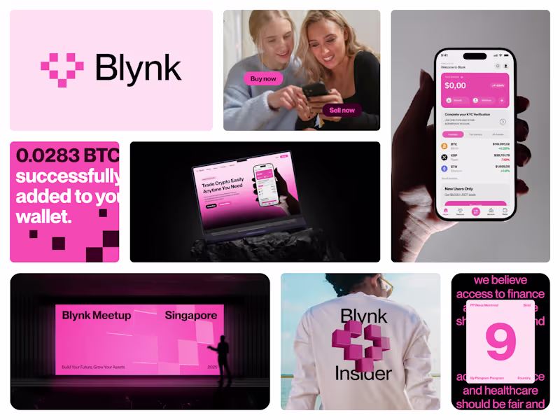 Cover image for Blynk — Strategic Brand Identity