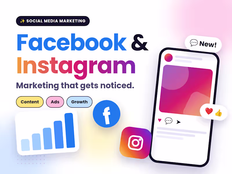 Cover image for Meta Marketing Management for Facebook & Instagram