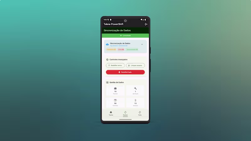 Cover image for Powershift • Mobile app & web dashboard
