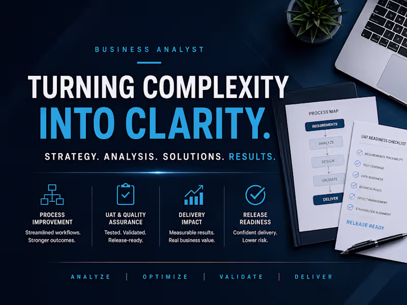Cover image for UAT Readiness Assessment