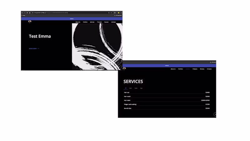 Cover image for Salon Booking — Customer App
Customer-facing