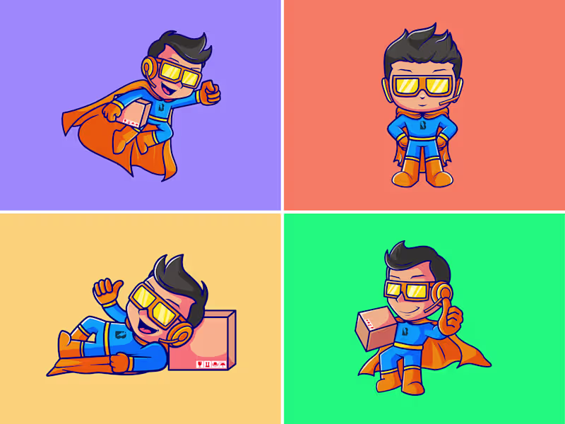 Cover image for Super Boxman dor Business :: Behance