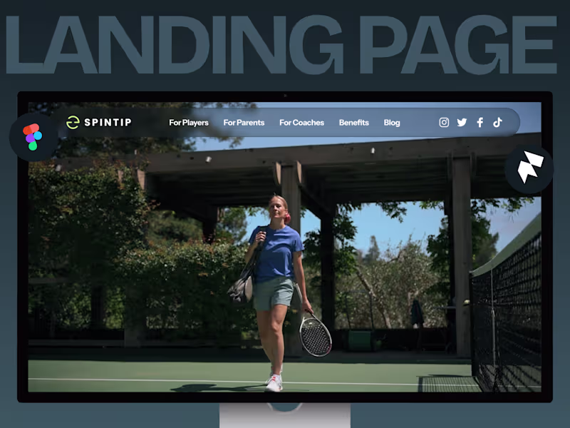 Cover image for Landing Page Design & Development (Framer)