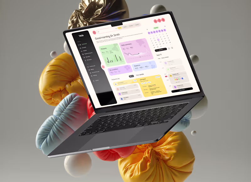 Cover image for Veda - Healthcare App UI & Branding