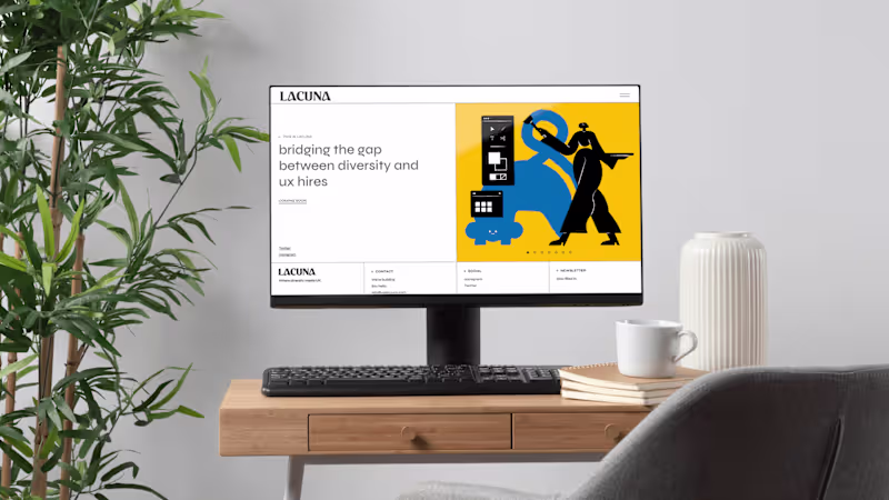 Cover image for Lacuna | Edtech Brand Identity + UX/UI Design