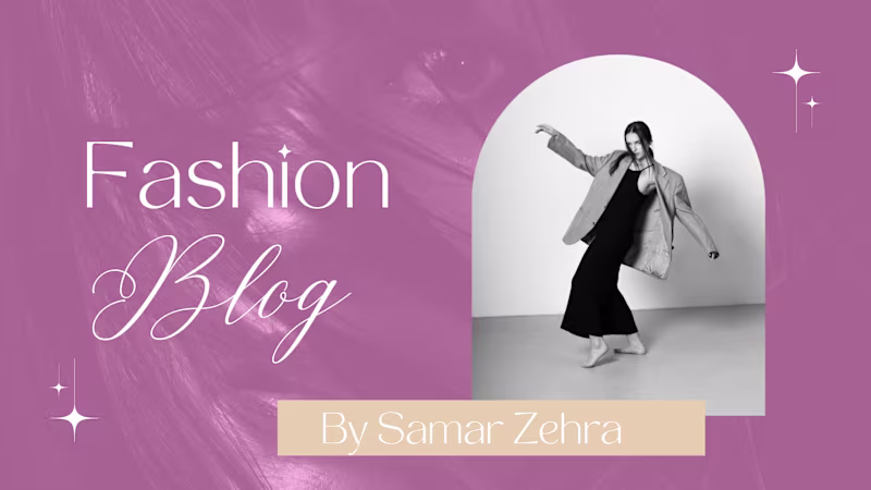 Cover image for Fashion, Finance and lifestyle Blog Writing in Urdu and English