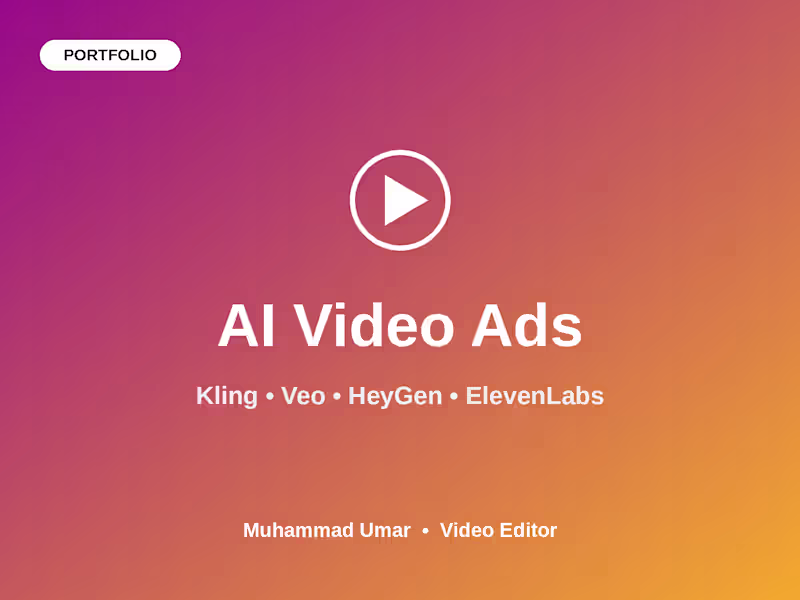 Cover image for AI video ads and campaigns