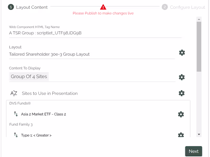 Cover image for Development of UI for Web Component Configuration
