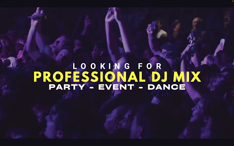 Cover image for Professional DJ Mix of Your Own Personal Playlist