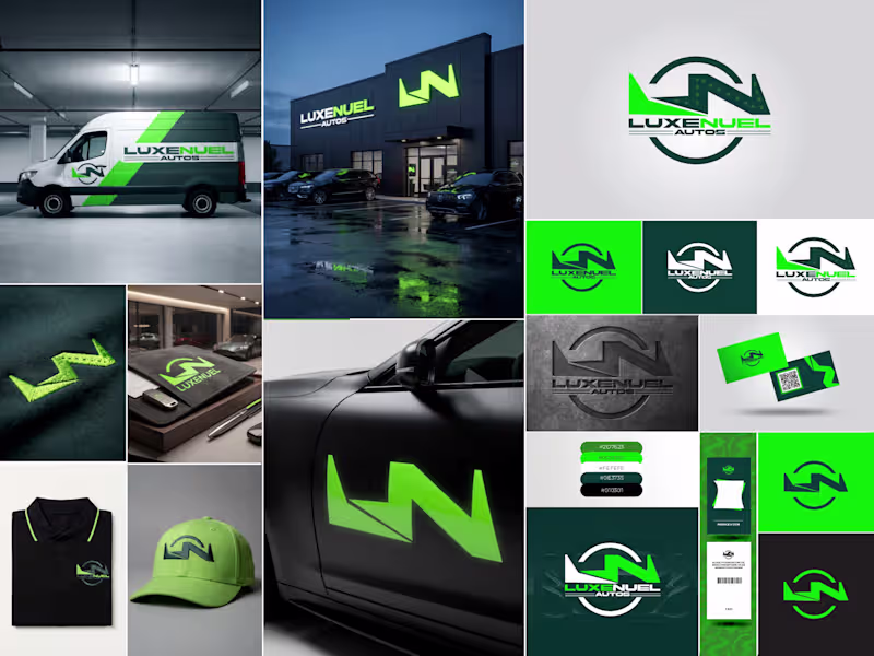 Cover image for Luxenuel Autos: Brand Identity
Luxenuel Autos
