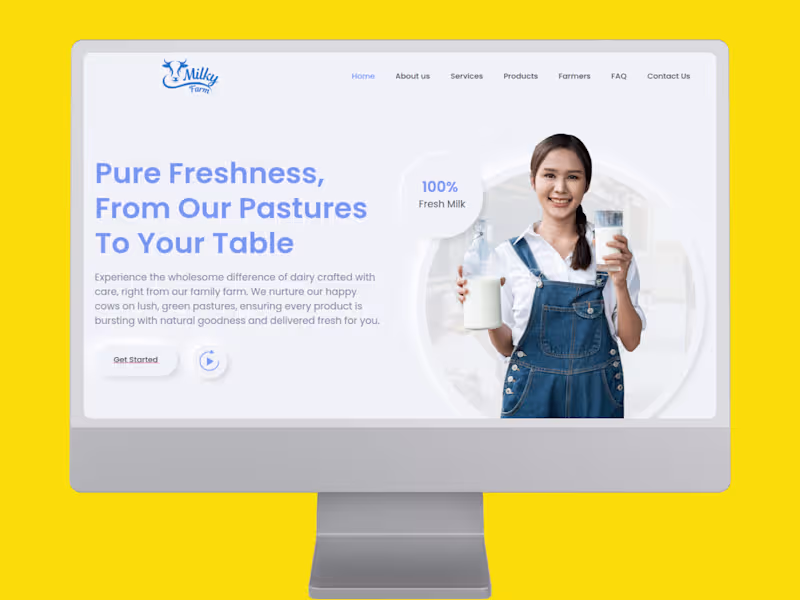 Cover image for Milky Farm Website