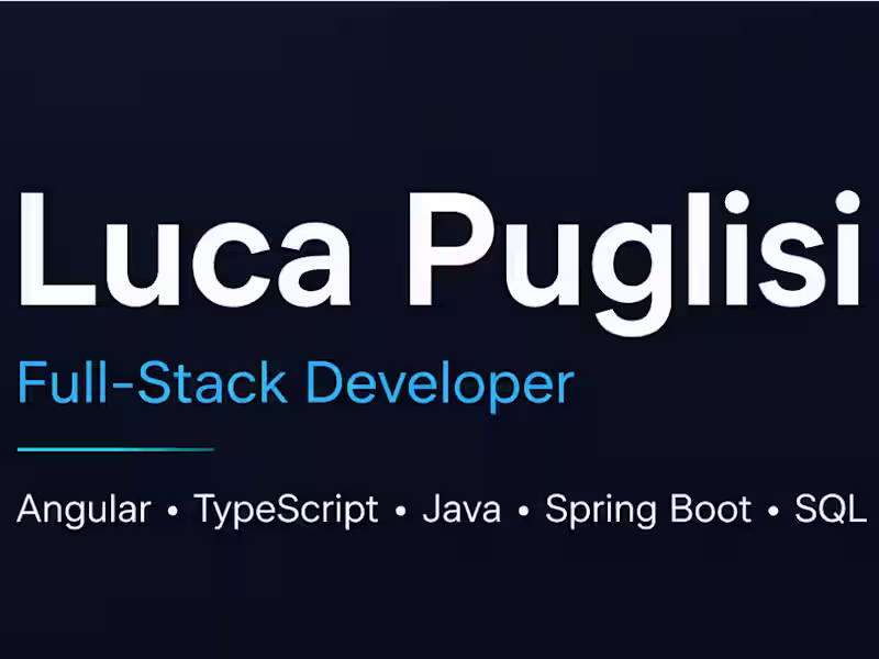 Cover image for Website Developer