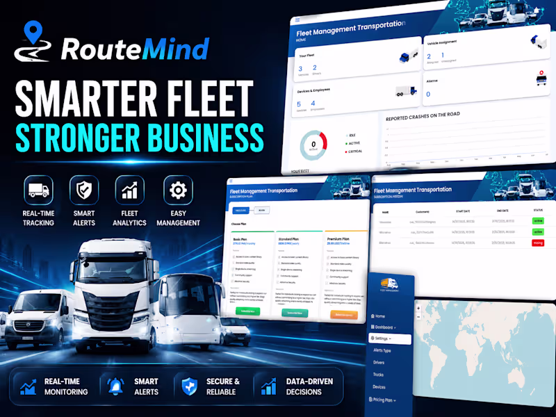 Cover image for RouteMind is a multi-tenant fleet