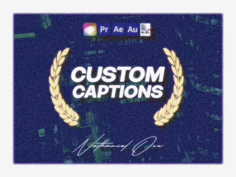 Cover image for I will add custom subtitles to your video