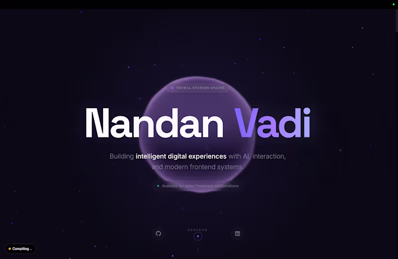 Cover image for Modern Portfolio Website Design & Development