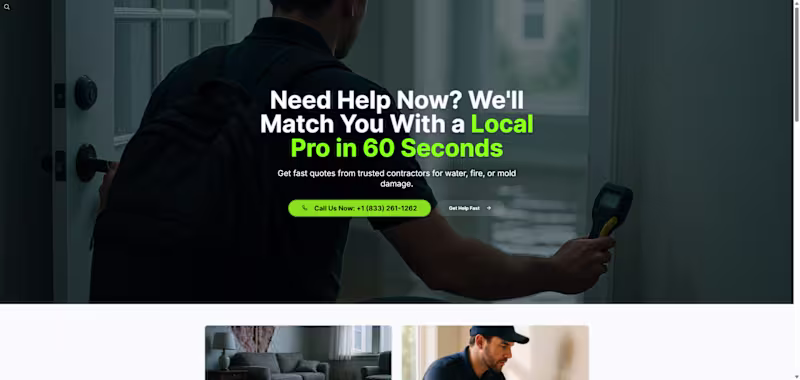 Cover image for Landing Page for Local Services to Generate Leads