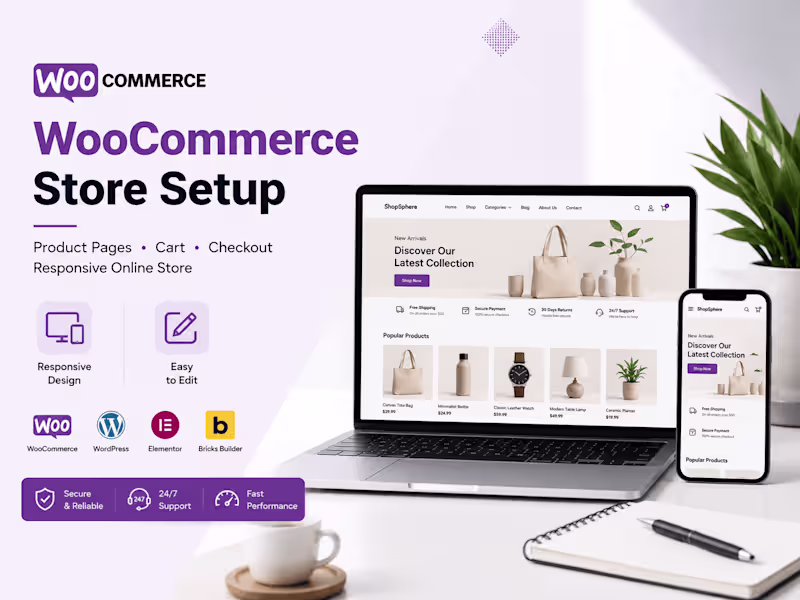 Cover image for WooCommerce Store Setup