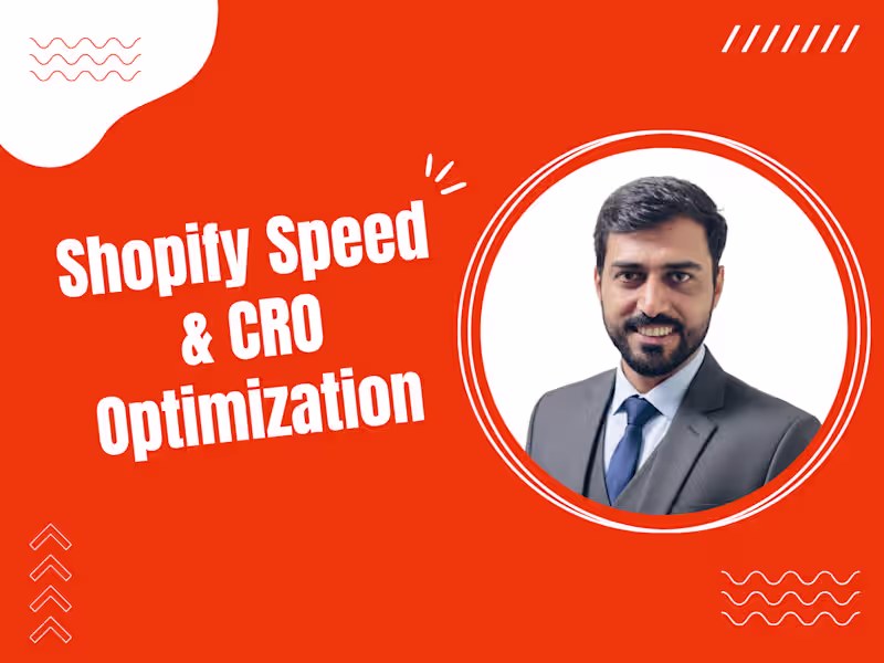 Cover image for Shopify Speed & CRO Optimization