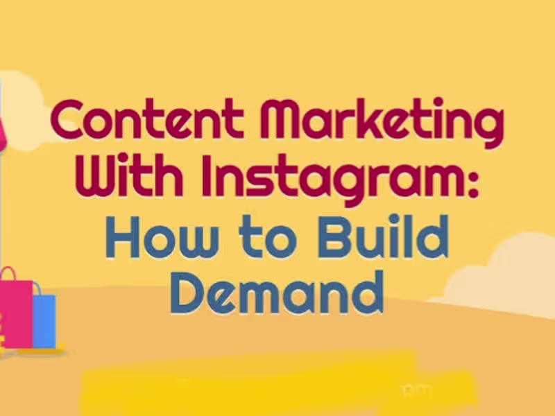 Cover image for Instagram content marketing 