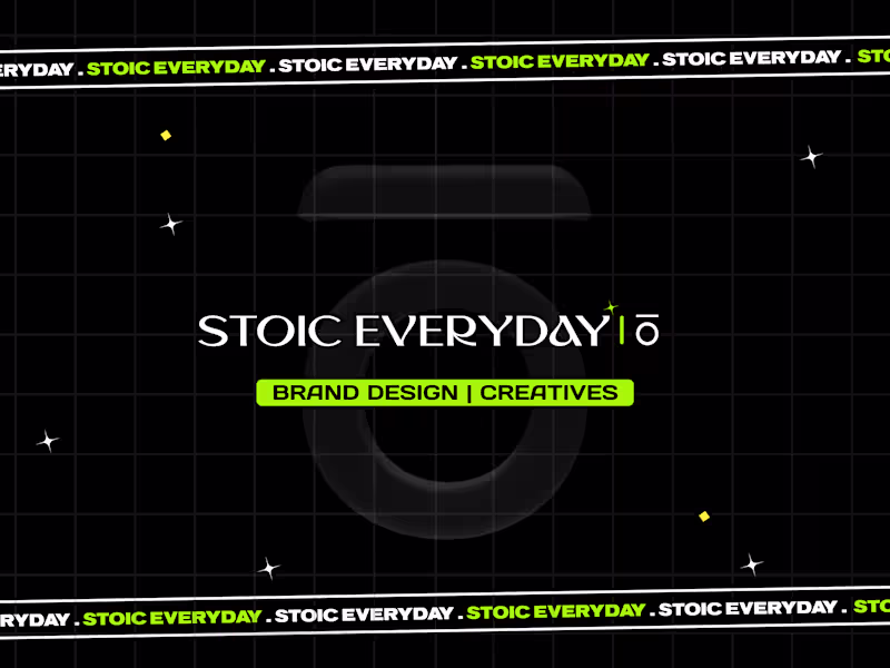 Cover image for STOIC EVERYDAY: BRAND DESIGN