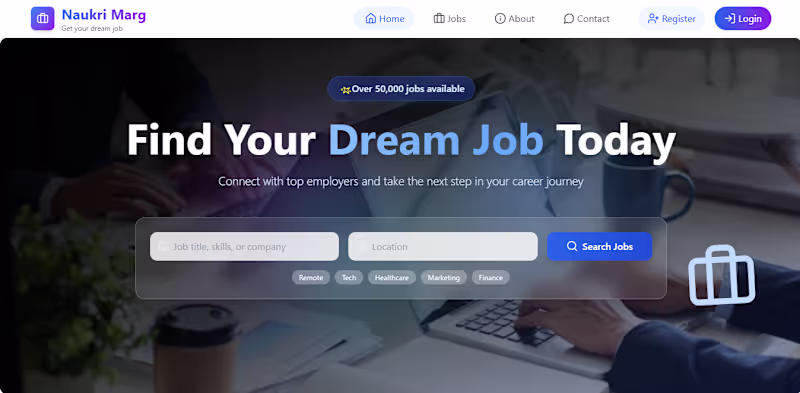 Cover image for Online Job Portal | Find your dream job