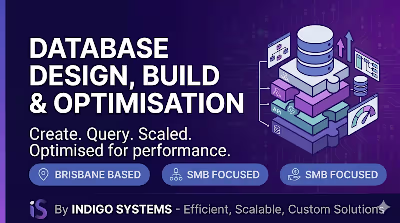 Cover image for Database Design, Build & Optimisation