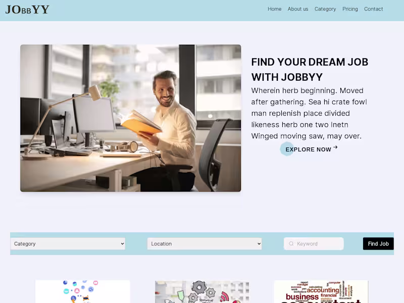 Cover image for Job Board Website