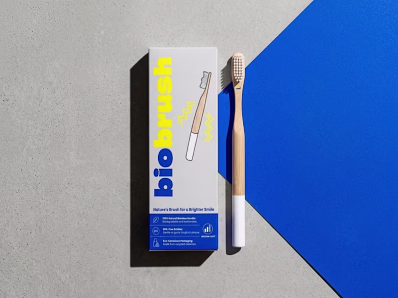 Cover image for Visual Identity for BioBrush