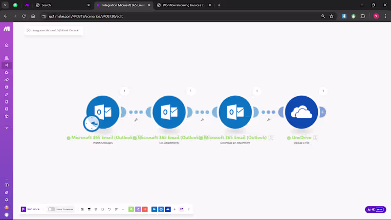 Cover image for Outlook Email Attachments → OneDrive