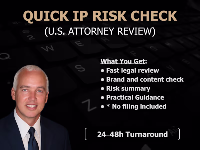 Cover image for Quick IP Risk Check by US Attorney