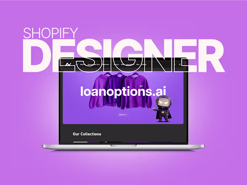 Cover image for E-Commerce Designer + Builder  
