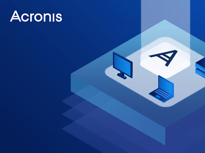 Cover image for Acronis Course Deck & 2D Animation