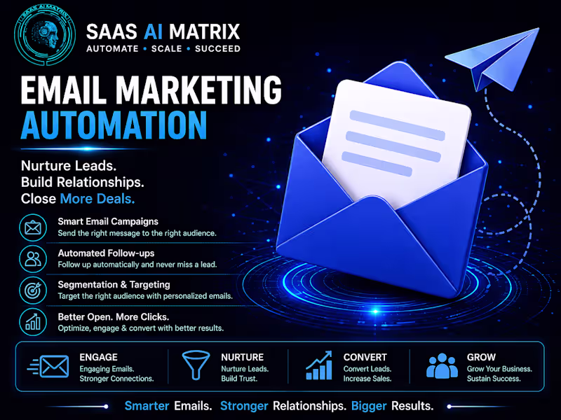 Cover image for AI-Powered Email Marketing Automation & Lead Nurturing System