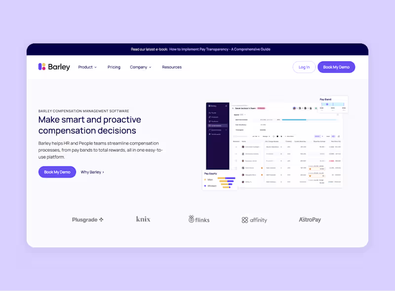 Cover image for Barley Homepage Positioning and Redesign