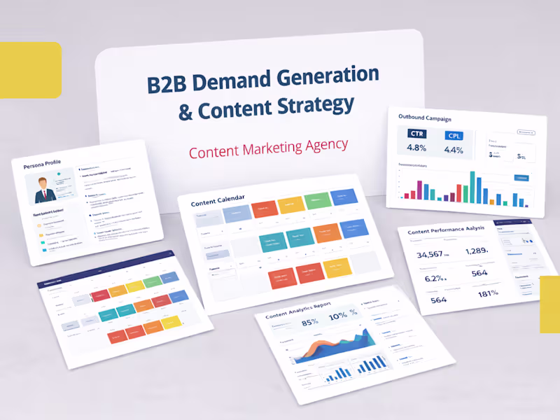 Cover image for B2B Demand Generation & Content Strategy for Stretch Content