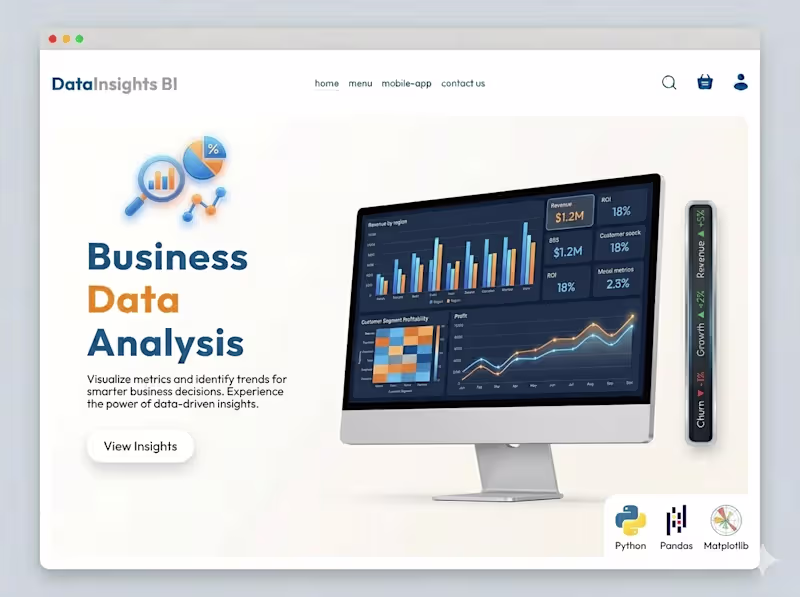 Cover image for Strategic Data Analysis & Business Intelligence