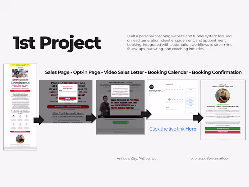 Cover image for Built a personal coaching website