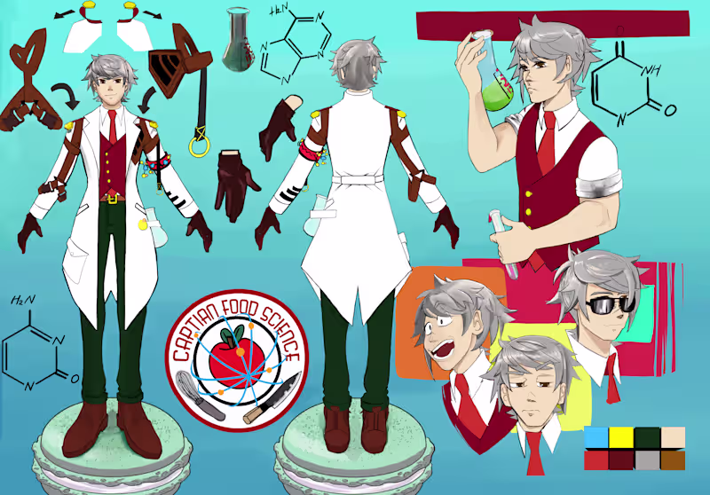 Cover image for Blake (A food scientist) 