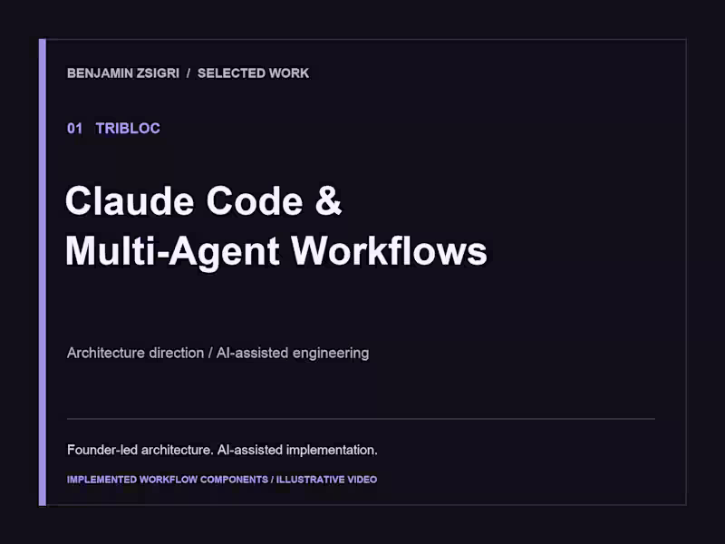 Cover image for Claude Code & Multi-Agent Workflow Setup