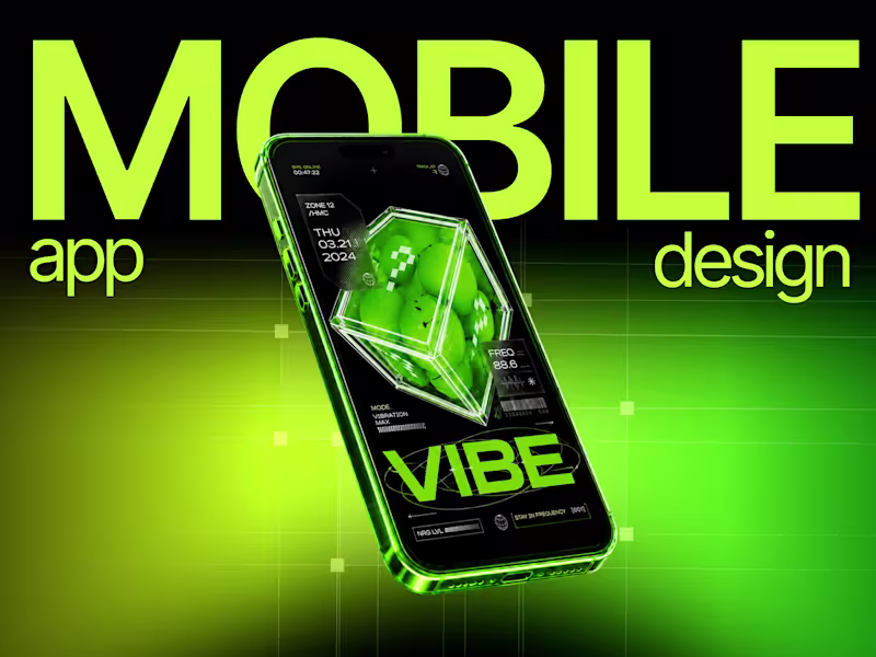 Cover image for Mobile App UX/UI Design