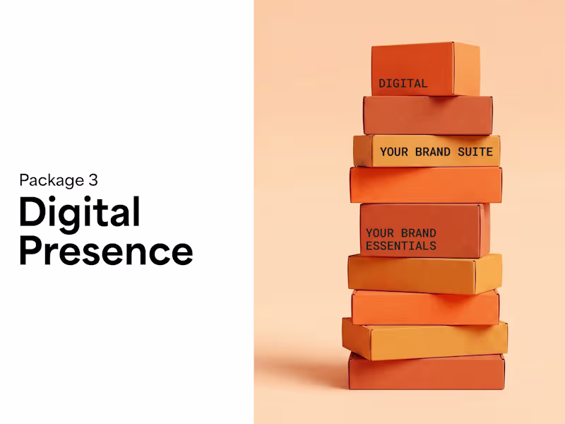 Cover image for Package 3: Digital Presence / Brand Identity 