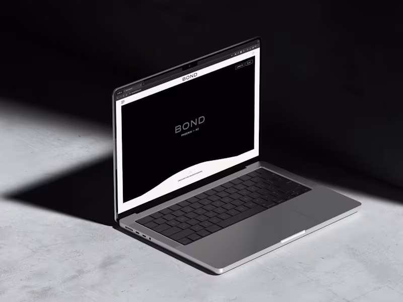 Cover image for Bond · Experiential Workspace Site in Webflow