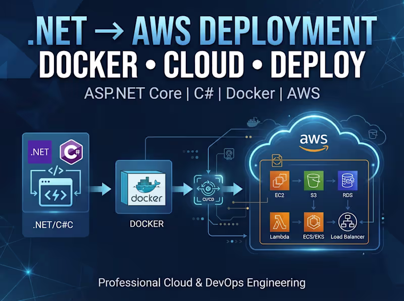 Cover image for Deploy your .NET application to AWS using Docker