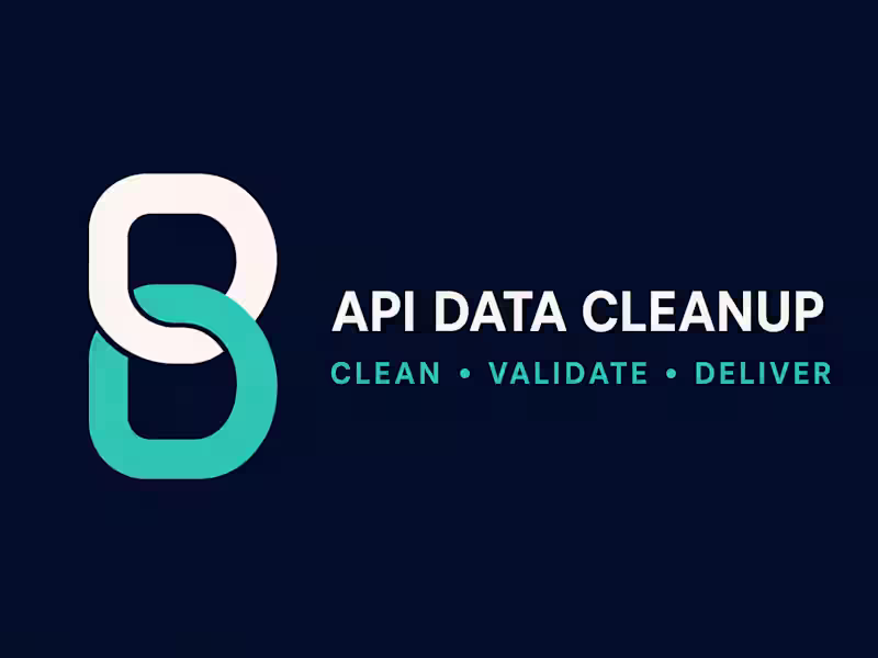 Cover image for Clean and validate your API CSV or JSON data