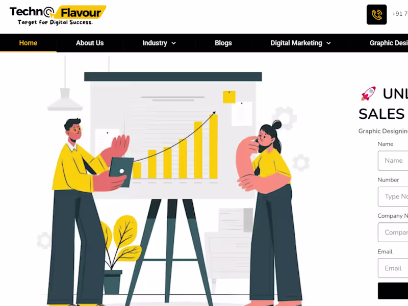 Cover image for Technoflavour - Your Partner for Digital Transformation