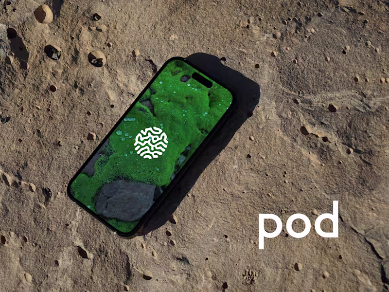 Cover image for Pod App and Product Design