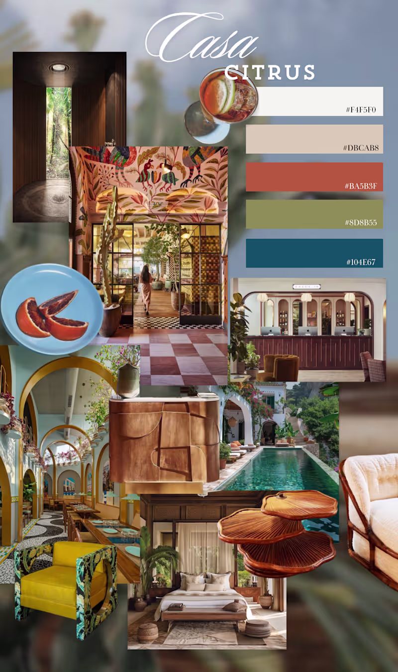 Cover image for Casa Citrus - Boutique Hotel Booking Website
