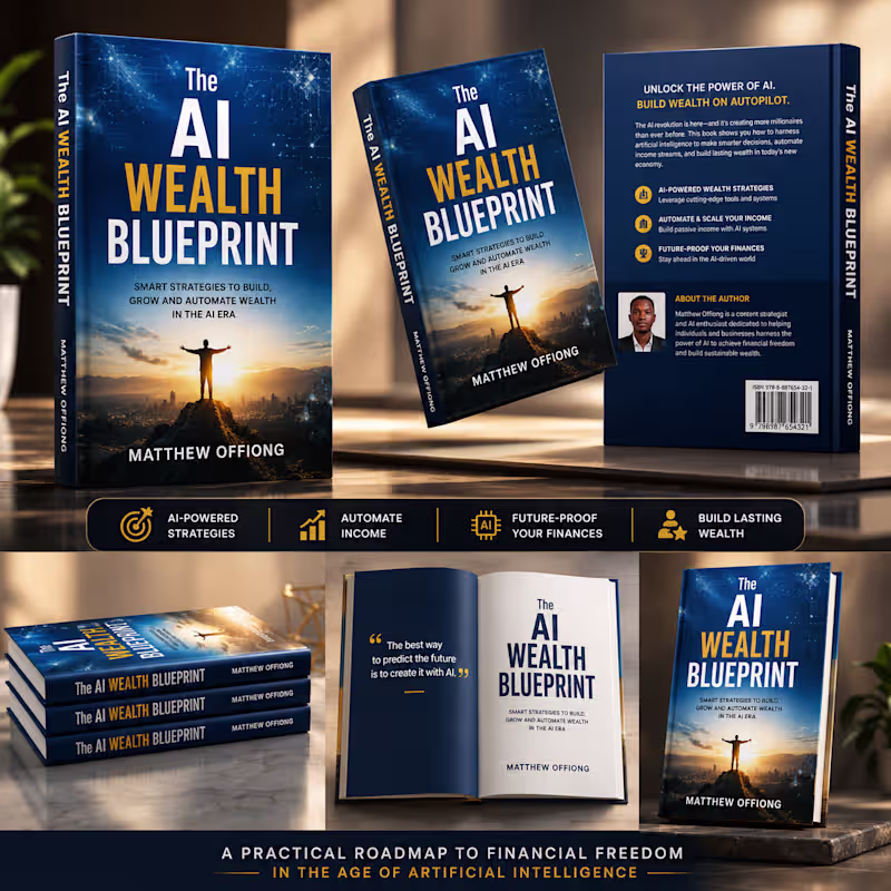 Cover image for I create premium Amazon KDP-style 3D ebook mockups for authors, 