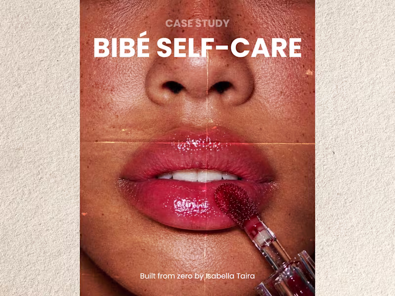 Cover image for Bibé Self-Care — Brand Identity & Creative Direction