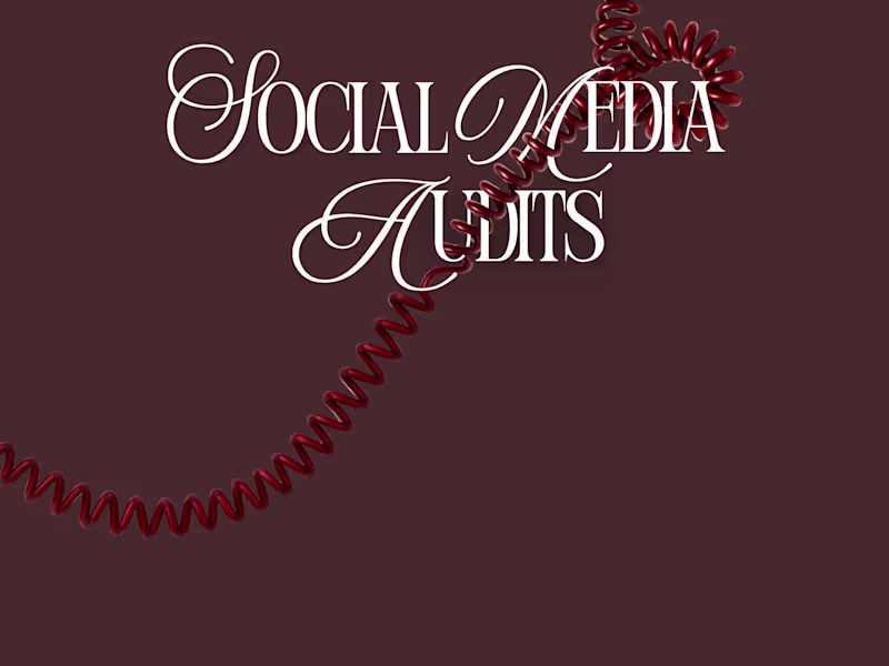 Cover image for Social Media Audits